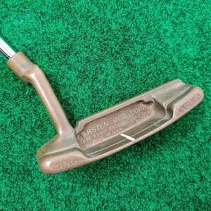 Vintage Ping Anser 3 Putter Right Handed 35.5 KARSTEN MFG 85068 Tiger Shark Grip